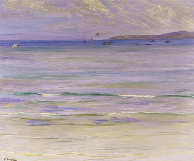 Bucht von Tanger von John Lavery