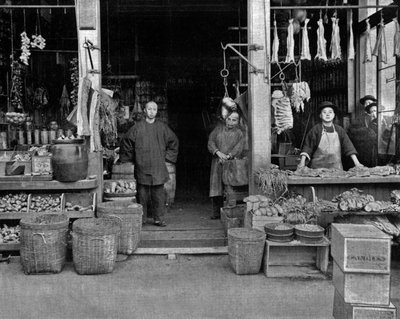 Chinatown in San Francisco von John Lawson Stoddard