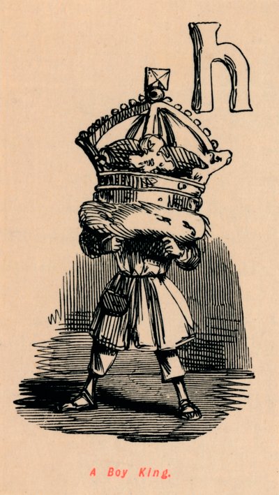 Ein Junge König von John Leech