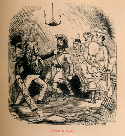 Verhaftung von Eunus, 1852 von John Leech