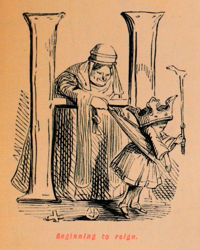 Beginn der Herrschaft, um 1860 von John Leech