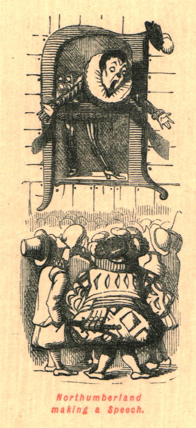 Northumberland hält eine Rede, 1897 von John Leech