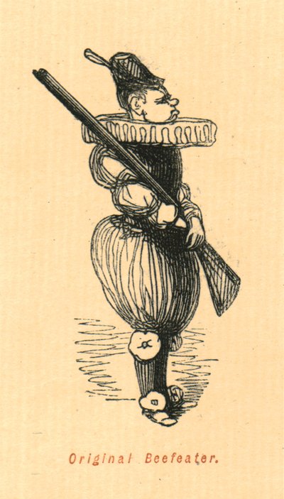 Original Beefeater, 1897 von John Leech