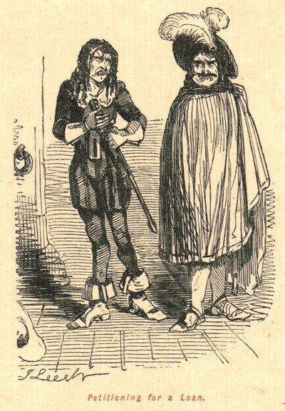 Petition für ein Darlehen, 1897 von John Leech