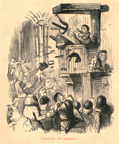 Etwas wie ein Argument, 1897 von John Leech