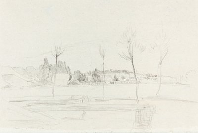 Landschaft in Hertfordshire von John Linnell