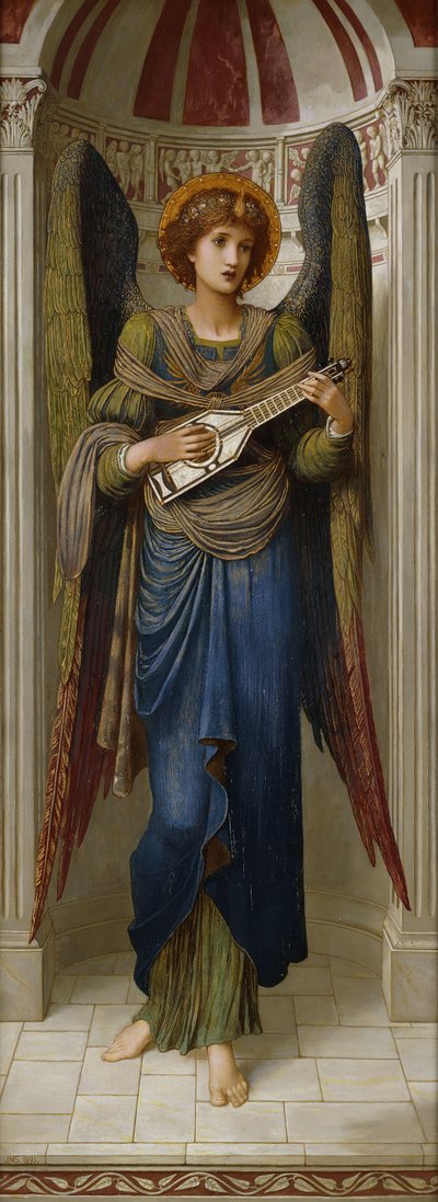 Engel, 1895 von John Melhuish Strudwick