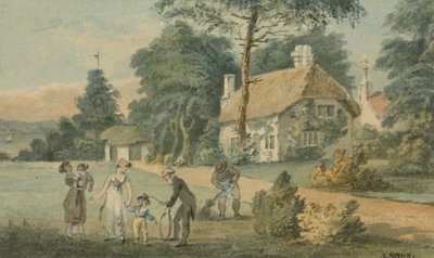Pfarrhaus von Binstead, Isle of Wight von John Nixon
