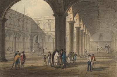 Der Innenhof der Royal Exchange von John Preston Neale