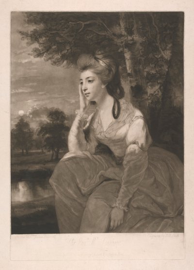 Hon. Mrs. Stanhope von John Raphael Smith