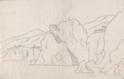 Felsenküste von John Robert Cozens