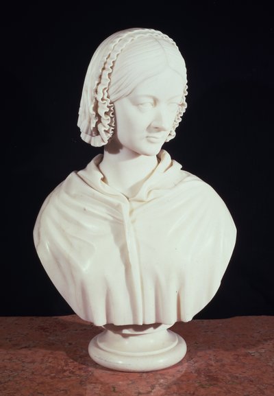 Büste von Florence Nightingale (1820-1910) von John Robert Steell