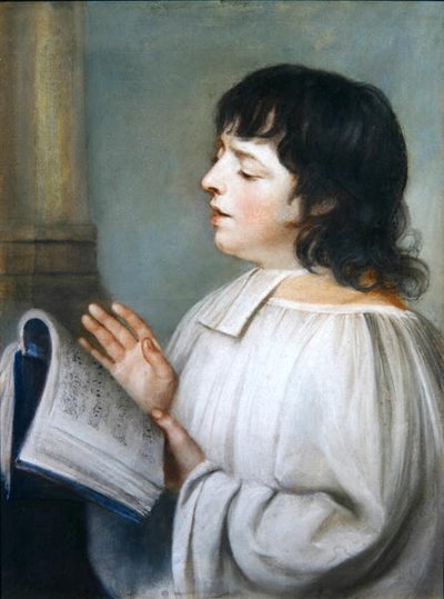 Ein Chorsänger von John Russell