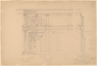 Siena-Kathedrale, Eingang zur Bibliothek von John Russell Pope