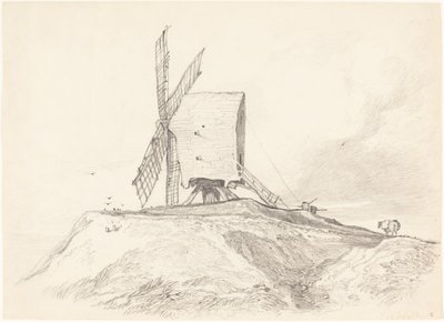 Eye Mill in Suffolk von John Sell Cotman