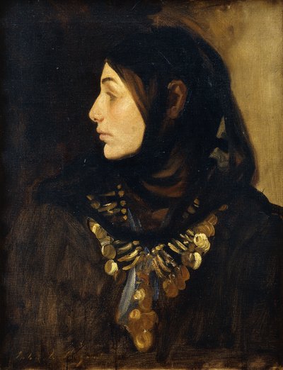 Eine Fellah-Frau von John Singer Sargent