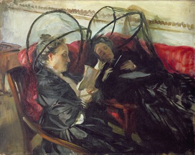 Moskitonetze, 1908 von John Singer Sargent