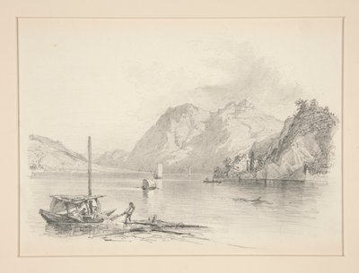 Bergsee von John Singer Sargent