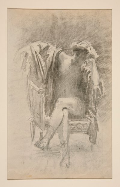 Sitzende Figur von John Singer Sargent