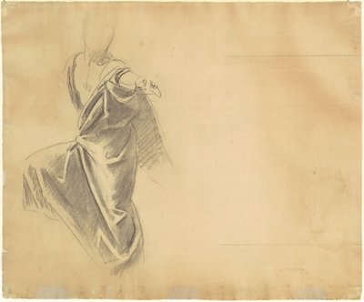 Studie der Draperie von John Singer Sargent