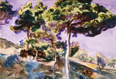 Bäume von John Singer Sargent