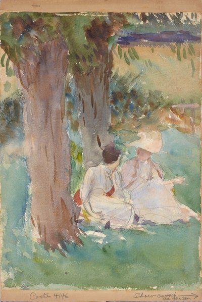 Unter den Weiden von John Singer Sargent