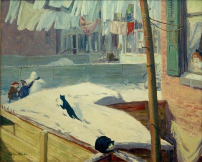 Hinterhöfe, Greenwich Village von John French Sloan