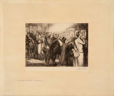 Kenner von Drucken, 1905 von John French Sloan