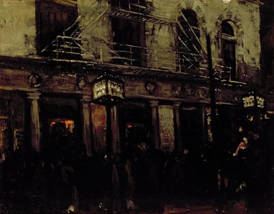 Walnut Street Theater, Philadelphia von John French Sloan