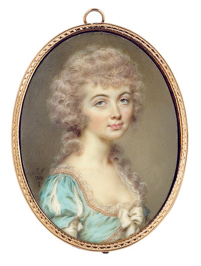 Elizabeth Anne Oakes, 1786 von John Smart