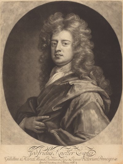 Godfrey Kneller von John Smith after Sir Godfrey Kneller