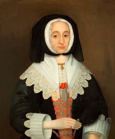Mrs. Lucy Hutchinson, ca. 1643 von John Souch
