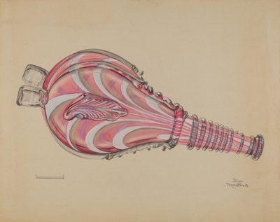 Blasebalgflasche, ca. 1936 von John Tarantino