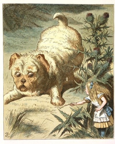 Dash der Welpe von John Tenniel