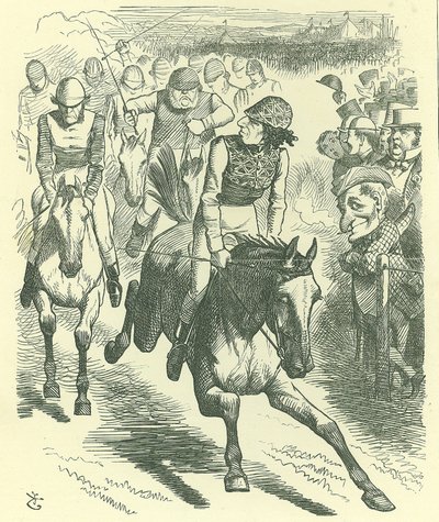 Das Derby von John Tenniel