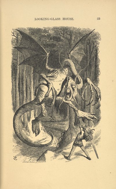 Der Jabberwocky von John Tenniel
