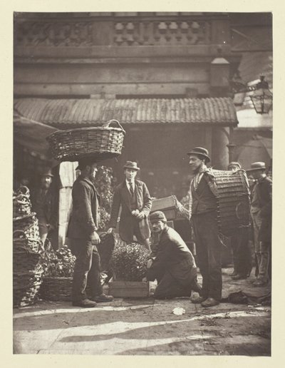 Arbeiter von Covent Garden von John Thomson
