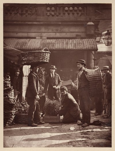 Arbeiter von Covent Garden von John Thomson