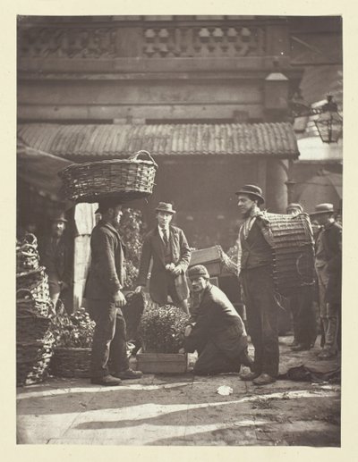 Arbeiter von Covent Garden von John Thomson