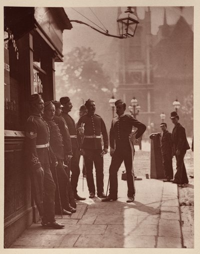 Rekrutierungsfeldwebel in Westminster von John Thomson