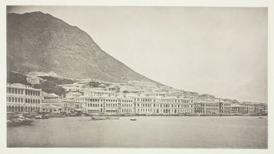 Die Praya, Hongkong, um 1868 von John Thomson