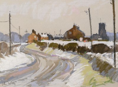 Winterlandschaft von John Tookey