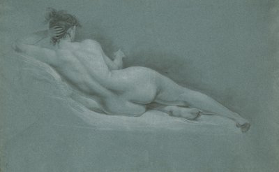 Liegender Akt, Rückenansicht von John Trumbull