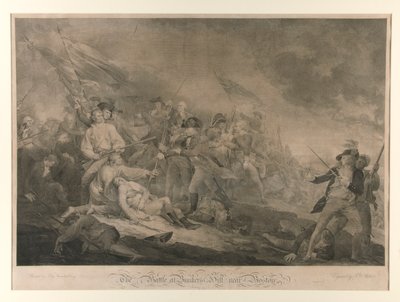 Die Schlacht von Bunker Hill von John Trumbull