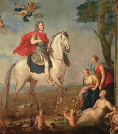 Georg I. zu Pferd von John Vanderbanck