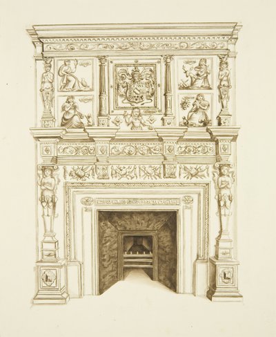 Kamin von John W. Brett