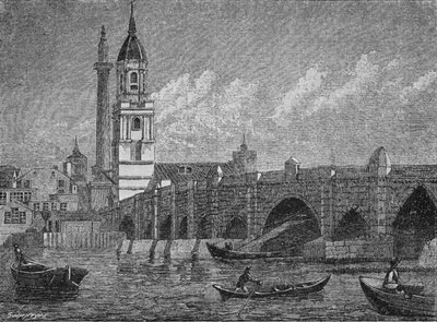 London Bridge, 1796, 1903 von John Walker