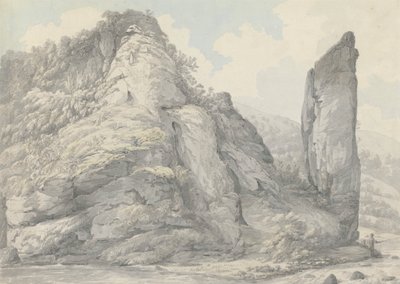 Landschaft in Derbyshire von John Webber