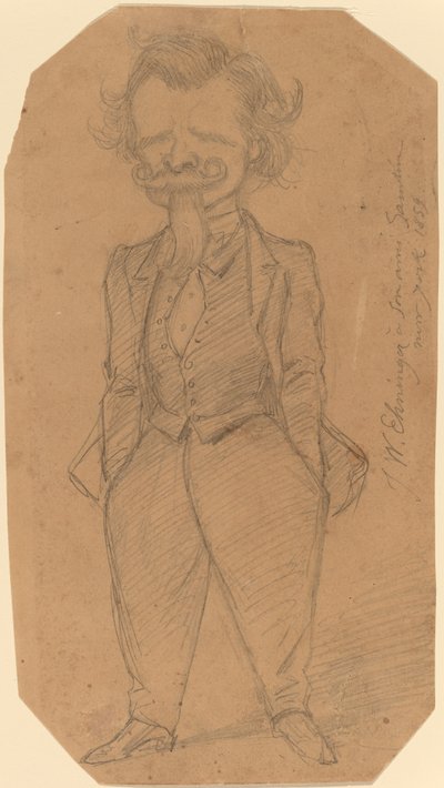 Selbstporträt von John Whetten Ehninger
