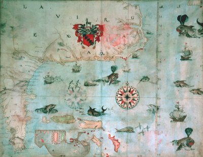 Chesapeake Bay, Florida, c.1585-1603 von John White